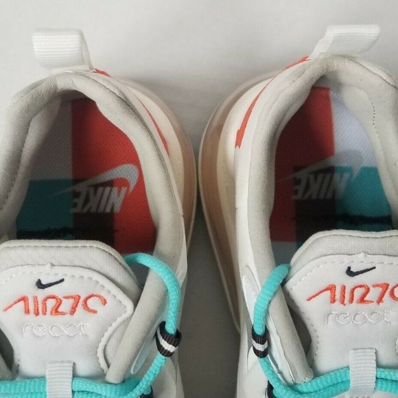 Nike Air Max 270 React AO4971 200 Light Beige Chal - Picture 5 of 8